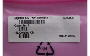 Lenovo 5C11P26318 FRU CABLE MT062 P0.5 PAD=0.3 FPR/B