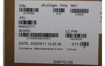 Lenovo 5C11P26336 FRU CABLE LINK1.0 IR CAMERA CABLE