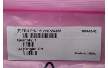 Lenovo 5C11P26358 CABLE NM-F372 REV1 FPC_CLICKPAD/B 01