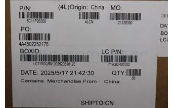 Lenovo 5C11P26360 CABLE KXCE0 NM-F372 REV1 CLICKPAD NFC