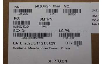 Lenovo 5C11P26362 CABLE FPC_FORCEPAD