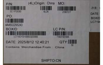 Lenovo 5C11P26380 CABLE MPV60 M/B 5MIR CAM COAX+TFL
