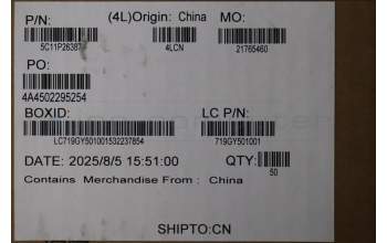 Lenovo 5C11P26387 Flachbandkabel MPV60 14P P0.5 PAD=0.3 TP/B