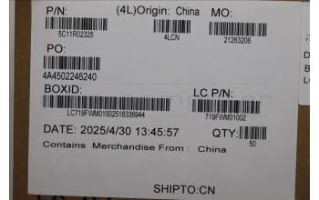 Lenovo 5C11R02325 CABLE CABLE-FPC,CLICKPAD,NFC