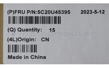 Lenovo 5C20U45395 5M RGB+IR CAM BSN Y4.5