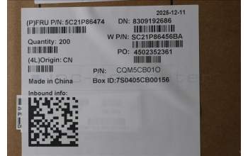 Lenovo 5C21P86474 CS25 Y4 HD 2MC CCY