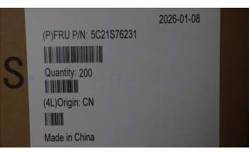 Lenovo 5C21S76231 CS26 Y4 5M 2MC AVC