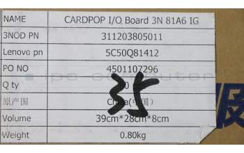 Lenovo CARDPOP I/O Board 3N 81A6 IG für Lenovo Yoga 330-11IGM (81A6)