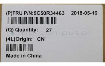 Lenovo 5C50R34463 ODD-Schalterplatine C 81H7 MIT FFC