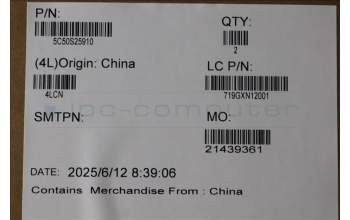Lenovo 5C50S25910 CARDPOP USB Board L83EY G4 BRK
