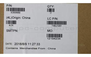 Lenovo 5C50S56082 CARDPOP I/O Board L 81HC W/FFC