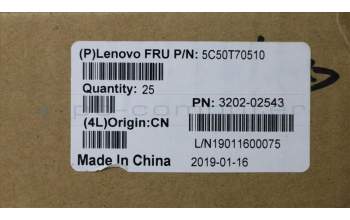 Lenovo 5C50T70510 CARDPOP Power Board B 81M8 W/Cable