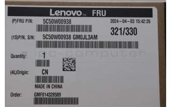 Lenovo 5C50W00938 CARDPOP Tiny5 BTB COM Cert card