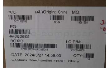 Lenovo 5C51J62788 CARDPOP FRU PCBA IO/B NSF862 W/FPR VPRO