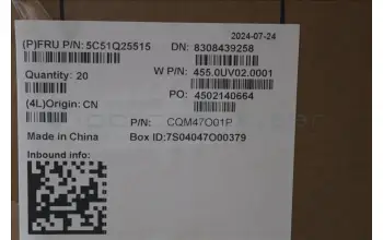 Lenovo 5C51Q25515 CARDPOP SUBCARD,WLAN,Hannstar