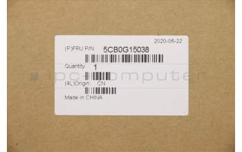 Lenovo 5CB0G15038 COVER Upper Case C N20 W/TP N-3G