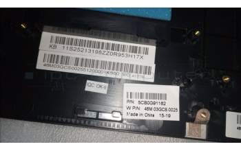 Lenovo 5CB0G91162 Upper case W Flex2-15 W/KB-CS/SK