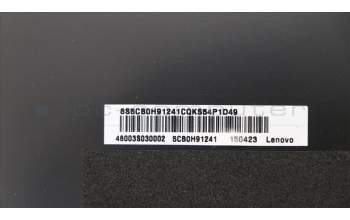 Lenovo LCD Cover W Flex3-1570 WHT W/BKT für Lenovo Flex 3-1580 (80R4)