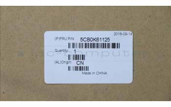 Lenovo 5CB0K61125 Tastatur inkl. Topcase L 80QD B W/KB HE