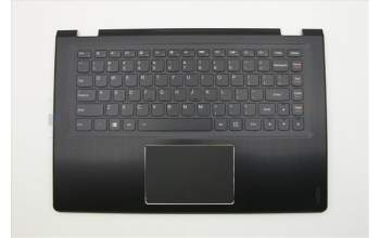 Lenovo 5CB0K61169 Tastatur inkl. Topcase L 80QD B W/KB US