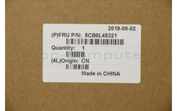 Lenovo 5CB0L45321 Tastatur inkl. Topcase C 80TK BL SR W/KBW/TPND