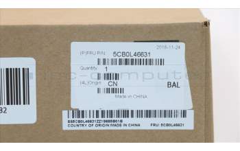 Lenovo 5CB0L46631 Tastatur inkl. Topcase Q 80SY FP W/KB US