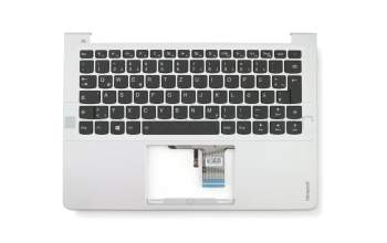 5CB0L47219 Original Lenovo Tastatur inkl. Topcase DE (deutsch) schwarz/silber mit Backlight