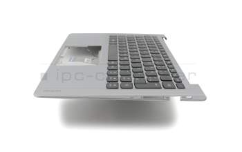 5CB0L47219 Original Lenovo Tastatur inkl. Topcase DE (deutsch) schwarz/silber mit Backlight