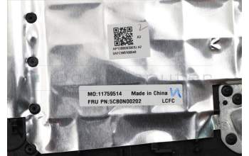 Lenovo 5CB0N00202 Tastatur inkl. Topcase L 80WK W/KB UKR BL