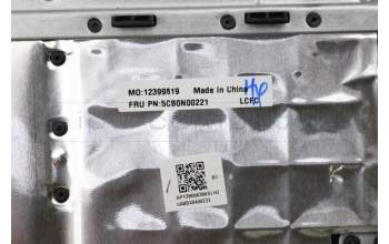 Lenovo 5CB0N00221 C-Cover with keyboard,UK English,Backlight