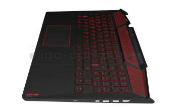 5CB0N67193 Original Lenovo Tastatur inkl. Topcase DE (deutsch) schwarz/schwarz mit Backlight