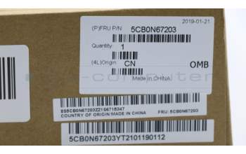 Lenovo 5CB0N67203 Tastatur inkl. Topcase L 80VR W/KB RGB ND