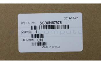 Lenovo 5CB0N67576 Tastatur inkl. Topcase C80X8YOGAOBFPNBLW/KBFR