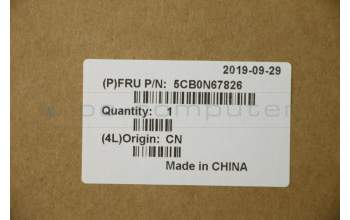 Lenovo 5CB0N67826 Tastatur inkl. Topcase C 80X6 W/KB Silver ND