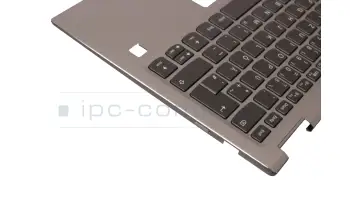 5CB0N67829 Original Lenovo Tastatur inkl. Topcase DE (deutsch) grau/silber mit Backlight