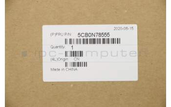 Lenovo 5CB0N78555 Tastatur inkl. TopcaseC80X2MGR FPBL W/KB BE