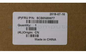 Lenovo 5CB0N89977 LCD Cover+SAR Antenna B 80XF PTN
