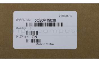 Lenovo 5CB0P19038 LCD-Abdeckung L 81A8-FHD PG