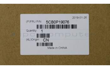 Lenovo 5CB0P19076 Tastatur inkl. Topcase L 81A8 IG FP BL W/KB HB