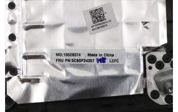 Lenovo 5CB0P24357 Tastatur inkl. TopcaseASML80YYBK EUROENG KB BL