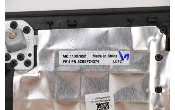 Lenovo 5CB0P24374 Tastatur inkl. TopcaseASML80YYBK CZE SLK KB BL