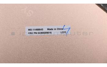 Lenovo 5CB0Q09616 COVER Lower Case L 80Y7 COP