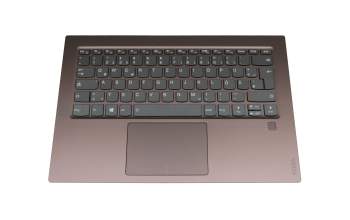 5CB0Q09673 Original Lenovo Tastatur inkl. Topcase DE (deutsch) grau/bronze mit Backlight