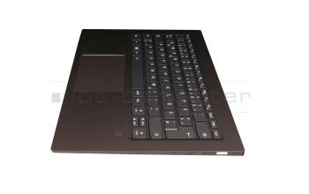 5CB0Q09673 Original Lenovo Tastatur inkl. Topcase DE (deutsch) grau/bronze mit Backlight