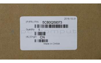 Lenovo 5CB0Q59373 Tastatur inkl. TopcaseASML81BRFPPTN IT BLKB