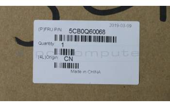 Lenovo 5CB0Q60068 C-Cover with keyboard,Bulgarian,Iron Grey,Non_Backlight