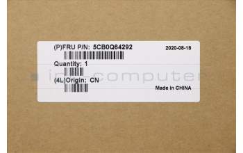 Lenovo 5CB0Q64292 Tastatur inkl. TopcaseC 81AY W/KB NFP BL IG HE