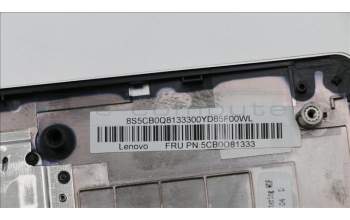 Lenovo 5CB0Q81333 Tastatur inkl. Topcase 3N 81A6 MG W/KB GE