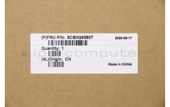 Lenovo 5CB0Q95807 Tastatur inkl. Topcase C 81CT PT BL W/KB BU