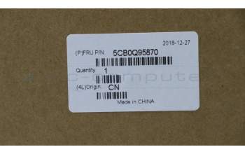 Lenovo 5CB0Q95870 Tastatur inkl. Topcase C 81CT IG BL W/KB FR